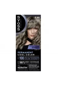Permanent Cool Color farba do włosów 6-46 Chłodny Ceimny Blond