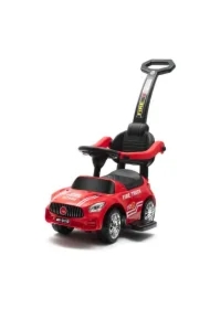 Jeździk z dźwiękiem i rączką Straż Pożarna czerw