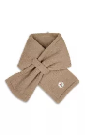 Szaliczek z polaru dwuwarstwowy beżowy Teddy Fleece Beige 0-12 mies.