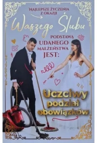 Karnet Ślub - Odkurzacz