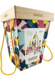  Zestaw konstrukcyjny z drewnianych klocków