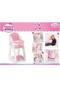 Фото - Лялька Wysokie krzeslo dla lalek Princess World