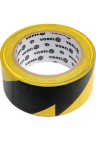 Vorel taśma ostrzegawcza (czarno-żółta) z klejem 75231