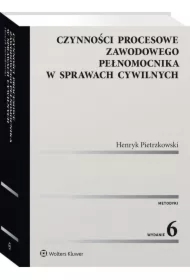 Czynności procesowe zawodowego pełnomocnika w sprawach cywilnych