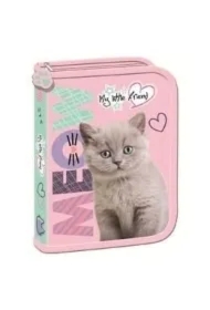 Piórnik dwuklapkowy bez wyposażenia Fluffy Kitty