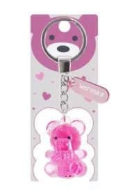 Brelok miś - Weronika