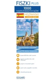 Fiszki plus. Hiszpański. 1000 najważniejszych słów. Poziom A1-A2