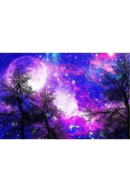 Malowanie po numerach - Niebo nocą