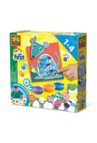 My first zwierzęta malowanie palcami