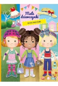 Książeczka z naklejkami. Małe dziewczynki