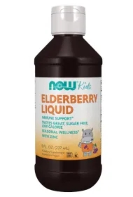 Elderberry Liquid for Kids - Czarny Bez dla dzieci w płynie Suplement diety