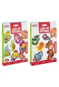 Zestaw 6 koronkowych wzorów Zwierzęta