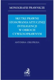 Skutki prawne stosowania sztucznej inteligencji w obrocie cywilnoprawnym