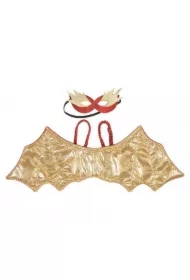 Skrzydła i maska Czerwony smok