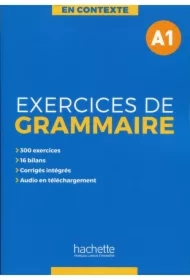 En Contexte. Exercices de grammaire A1. Podręcznik z kluczem + audio