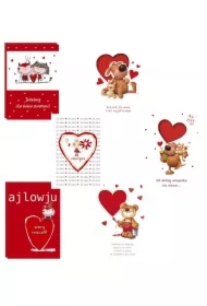 Karnet B6 z kopertą Zło mix