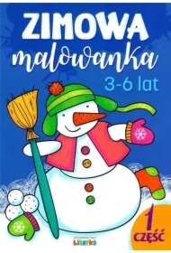 Zimowa malowanka. 3-6 lat cz.1