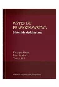 Wstęp do prawoznawstwa. Materiały dydaktyczne