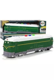 Pociąg 1:32 z napędem zielony