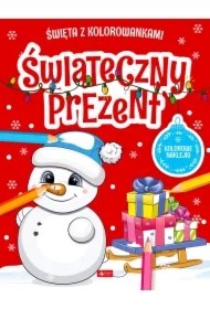 Święta z kolorowankami. Świąteczny prezent