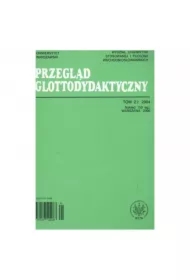 Przegląd Glottodydaktyczny 21/2004