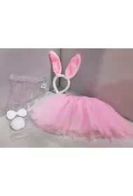 Strój Króliczek różowy