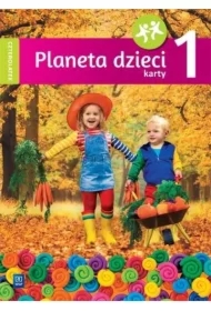 Planeta dzieci. Czterolatek. Karty pracy. Część 1
