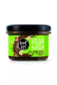 Krem wegański z orzechami laskowymi i kakao bez cukru