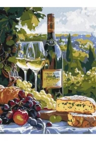 Malowanie po numerach - Smak chardonnay