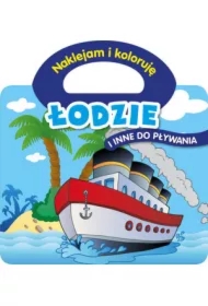 Naklejam i koloruję. Łodzie i inne do pływania