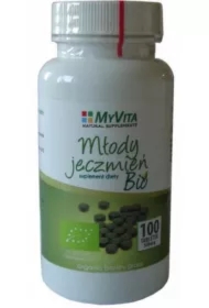 Młody jęczmień 495 mg - suplement diety