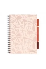 Kołozeszyt Pads B5 Floral beżowy