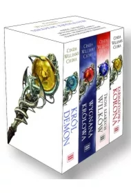 Pakiet Siedem królestw. Tomy 1-4: Król Demon, Wygnana królowa, Tron Szarych Wilków, Karmazynowa Korona