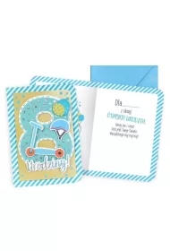 Karnet B6 Urodziny 8 chłopiec