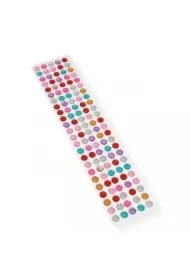 Kryształki samoprzylepne kolorowe 10mm