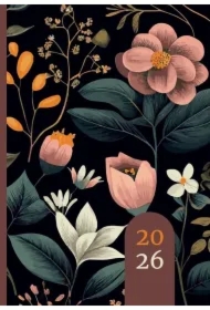 Terminarz 2026 A5 dzienny laminowany mix