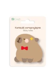 Karteczki samoprzylepne Kapibara Muszka 6,2x6cm