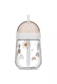 Kubek dziecięcy ze słomką Mio Sunshine &amp; Rainbow 108014065245