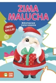 Mikołajowe kolorowanie. Zima malucha