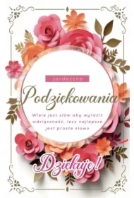 Karnet Podziękowania