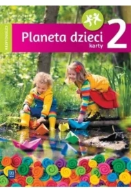 Planeta dzieci. Czterolatek. Karty pracy. Część 2