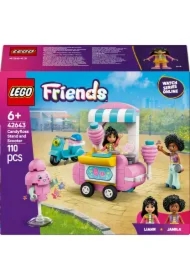 LEGO Friends Stoisko z watą cukrową i skuter 42643
