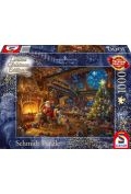 Фото - Пазли й мозаїки Schmidt Puzzle 1000 el. Święty Mikołaj i jego elfy 