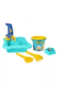 Minions piaskownica z kompletem do piasku