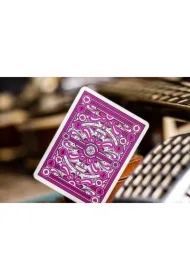 The Beatles, karty do gry, różowe