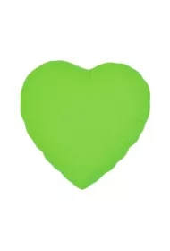 Balon foliowy Serce fluor zielony 46cm