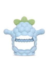 Gryzak silikonowy Razberry Grip, błękitny