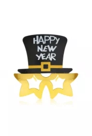 Okulary z cylindrem złote