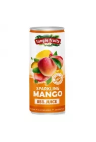 Napój gazowany z sokiem z mango