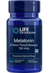 Melatonin 750 mcg 6 Hour Time Release Suplement diety